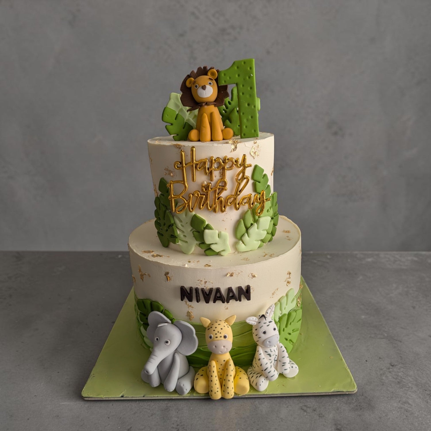 Wildlife/Jungle  & Nature Theme Cake