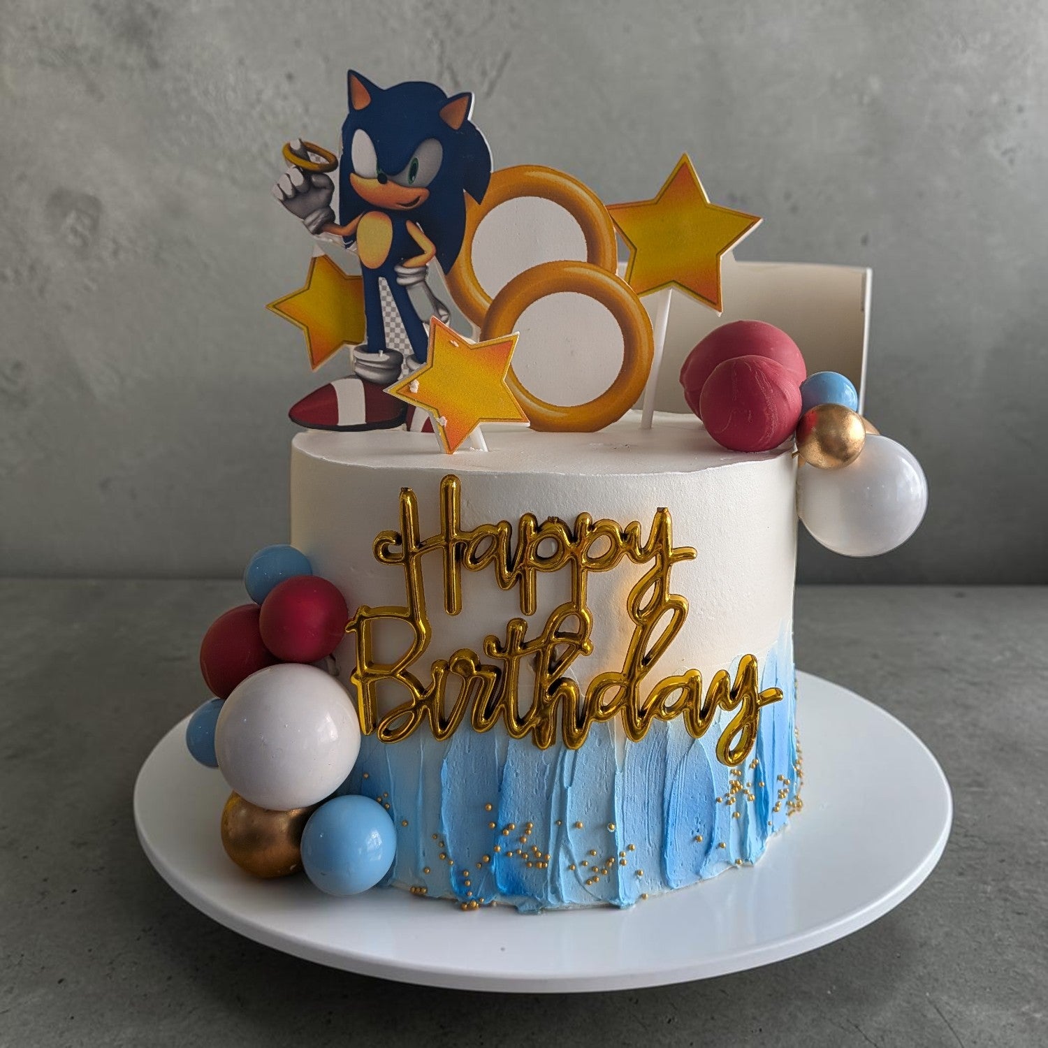 Supersonic Theme cake
