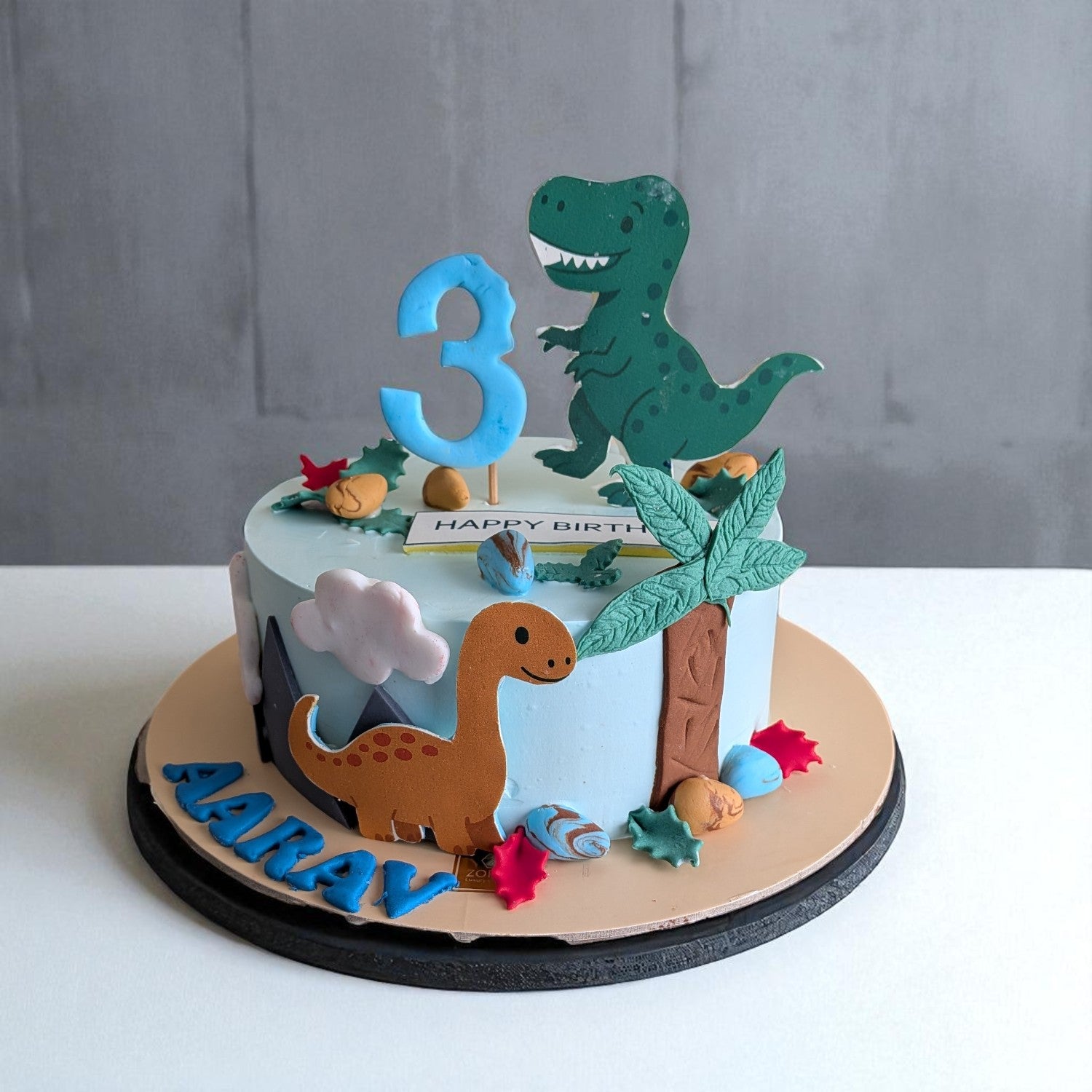 ZOROY T Rex Dinosaur Theme Cake