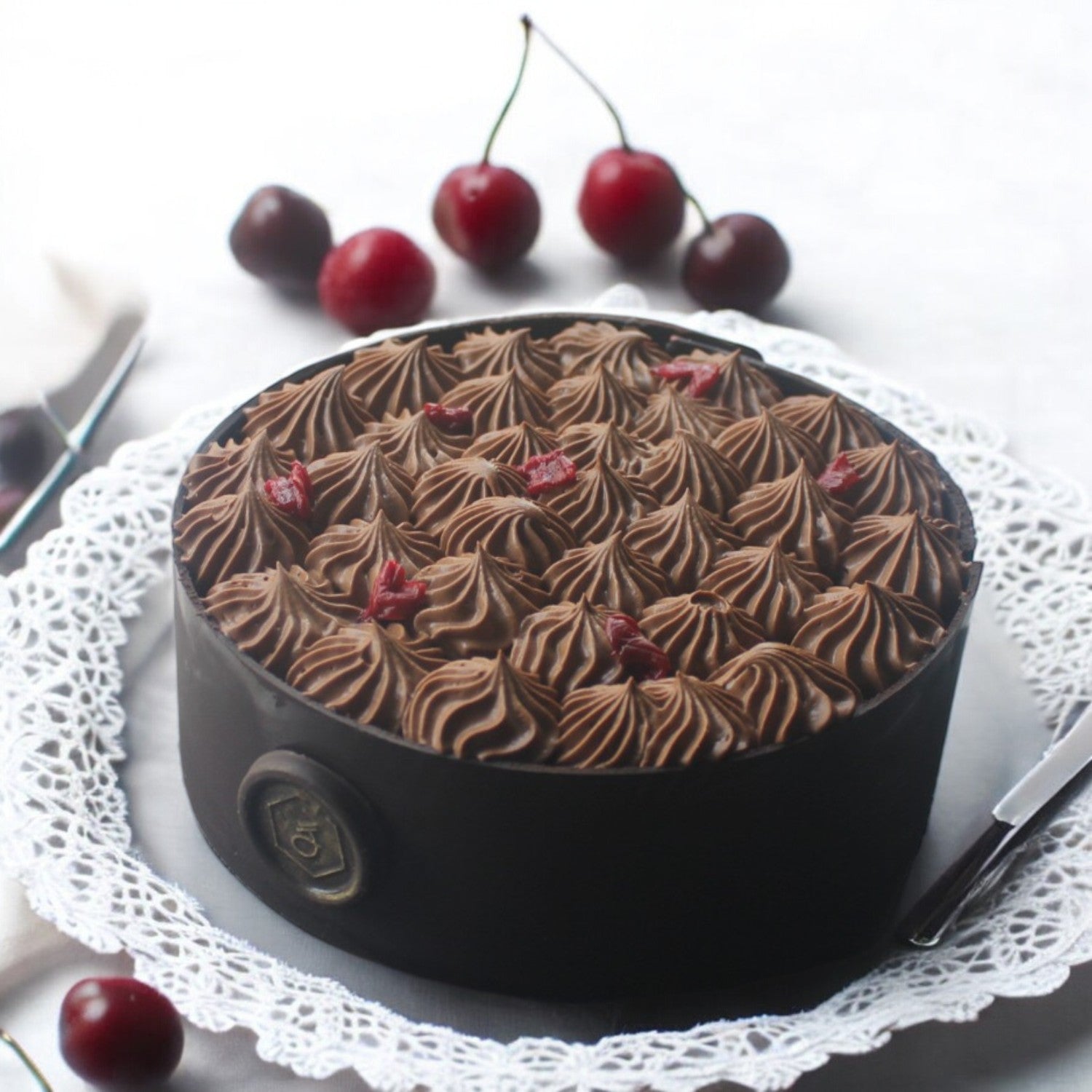ZOROY Sugarfree Eggless Black Forest Cake