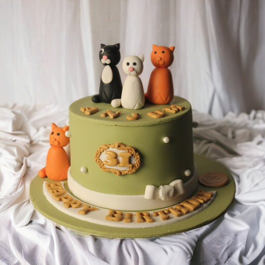 ZOROY Cat Cake