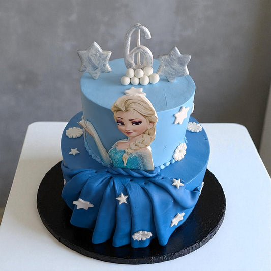 Frozen Elsa Cake