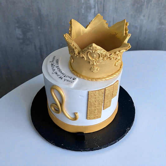 "Starsign- LEO cake	"