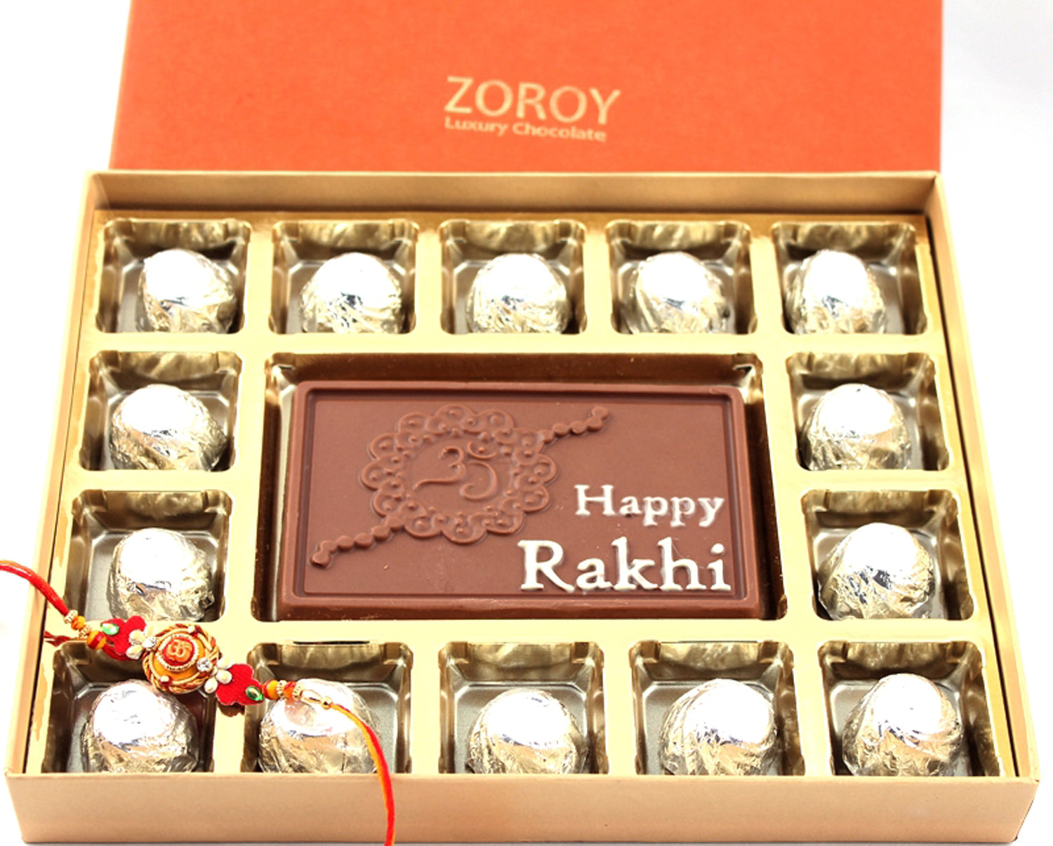 Rich'U Chocolates - Rakhi Gifts for Brother - Teddy Bear Pen Stand with  Chocolates (12 pcs) with Designer Rakhi, Roli Chawal, Rakshabandhan :  : Grocery & Gourmet Foods