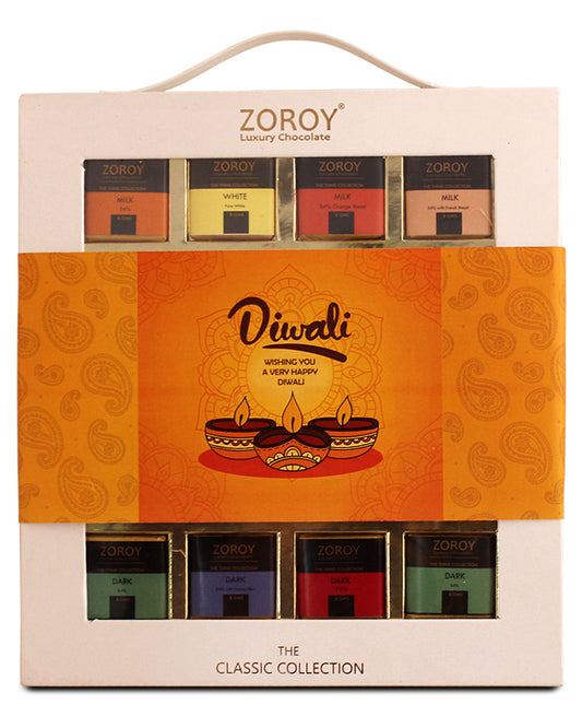 ZOROY Belgian 16 Thins Chocolate gift Box- Diwali special