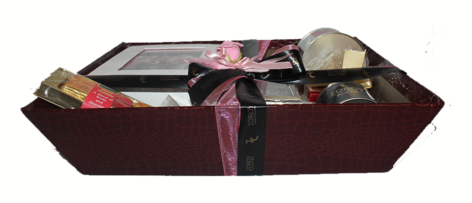 Mother's Day Leather Hamper Tray