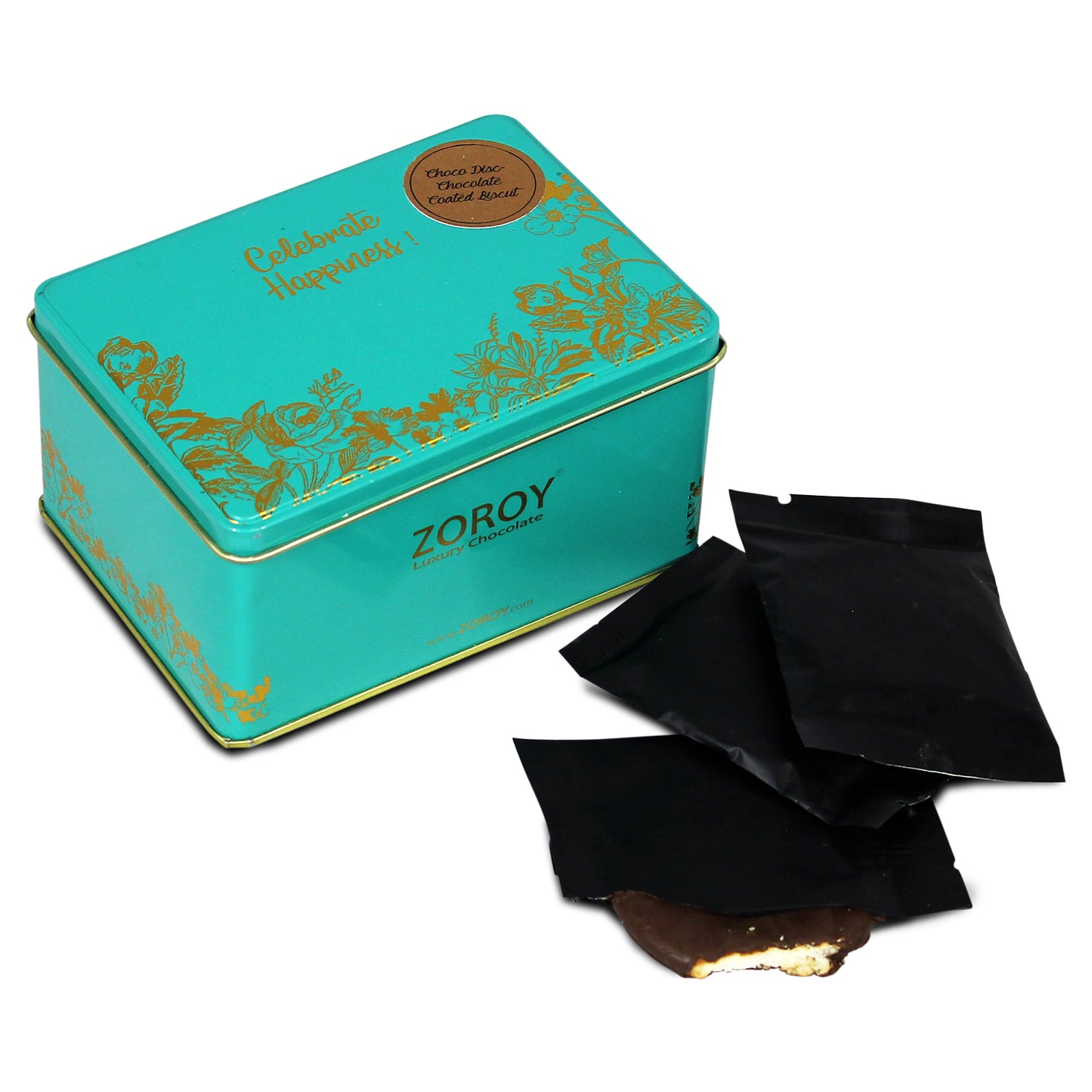 ZOROY Luxury Chocolate coated Biscuits | Biscuit chocolate | Crisp Biscuits dipped in chocolate | Gourmet chocolate gift box | 16 nos | 240 grams