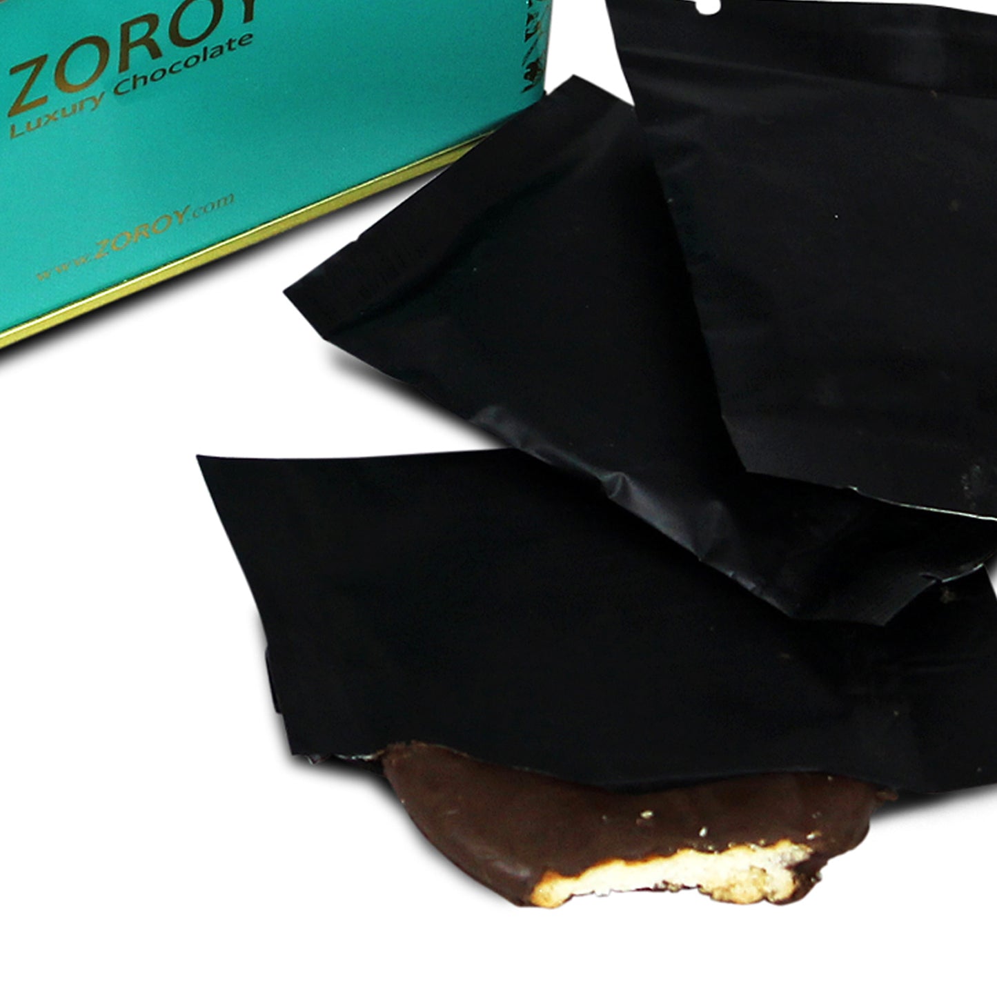 ZOROY LUXURY CHOCOLATE Everything Special Neel Gift Hamper | Tulsi Green Tea | Drinking Chocolate | Almond Buttercrunch | Cacao Almond Butter | Chocolate coated Biscuit | Coated Nuts | Dehydrated fruit
