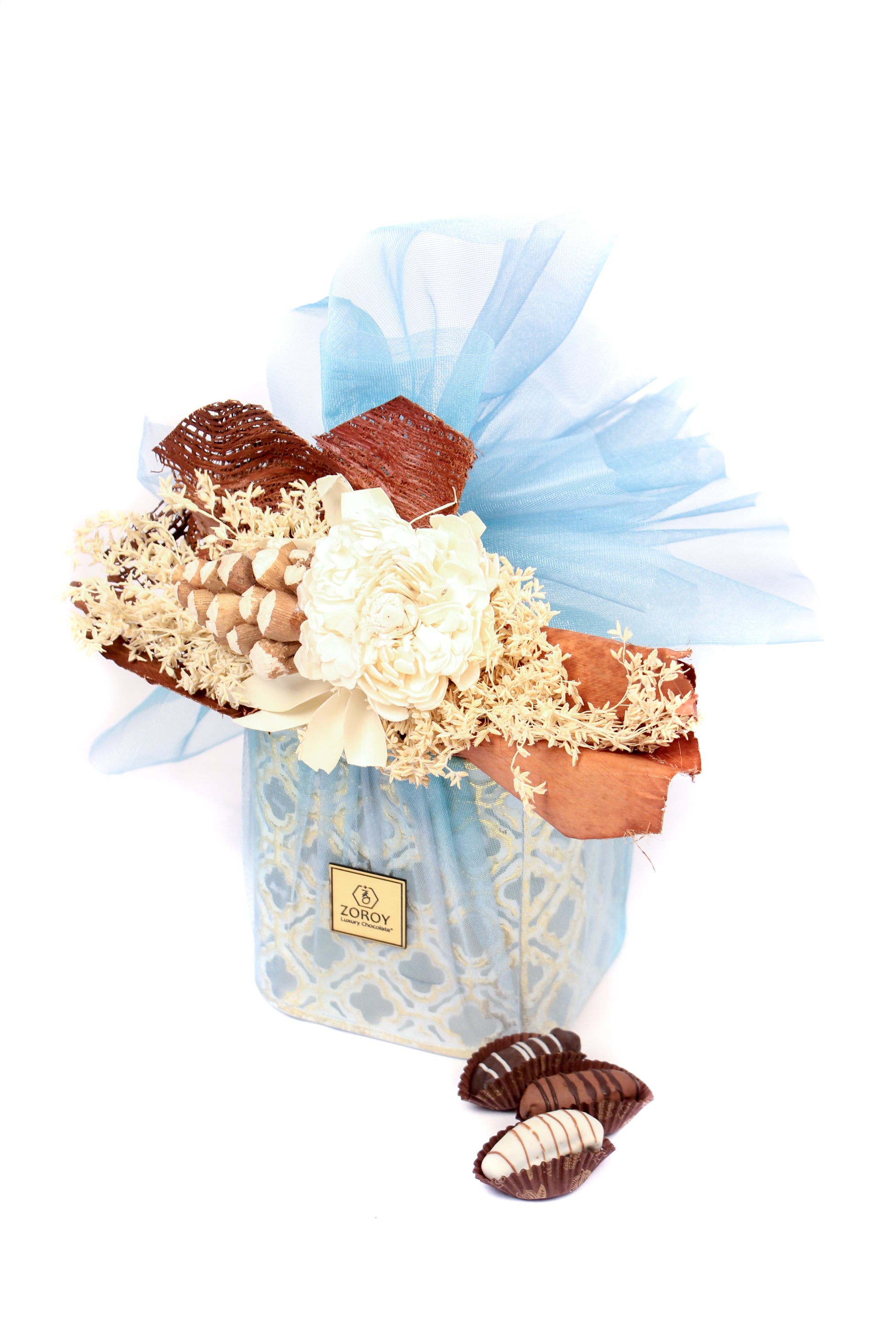ZOROY Lantern of chocolate coated Dates