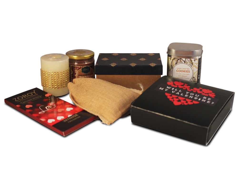 ZOROY Luxury Chocolate Valentines Love Sandook of assorted goodies