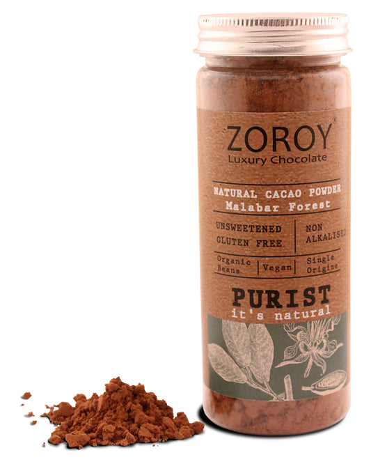 ZOROY Purist collection Natural Coco Powder, 100 gms