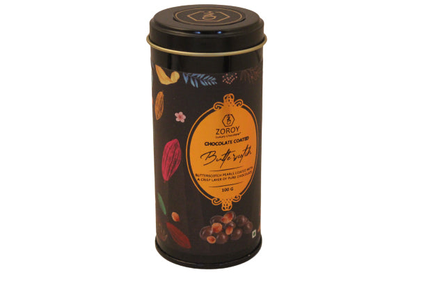 ZOROY LUXURY CHOCOLATE Sleigh Hamper | Box of 4 fruit bars | Pack of handcrafted cookies | 175G rich alcohol free dense plum cake | Studded candle | 100G Pure Belgian chocolate coated butterscotch nuts