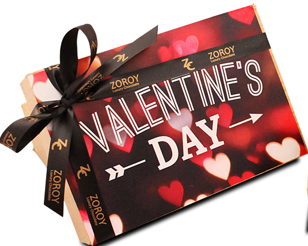 ZOROY Luxury Chocolate Mini Valentines Day chocolate Box with my Heart for you-60gms Gift Pack For Girlfriend | Boyfriend Anniversary Gifts For Wife | Husband | Love Message Chocolates
